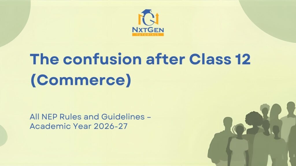 Courses after XII Commerec